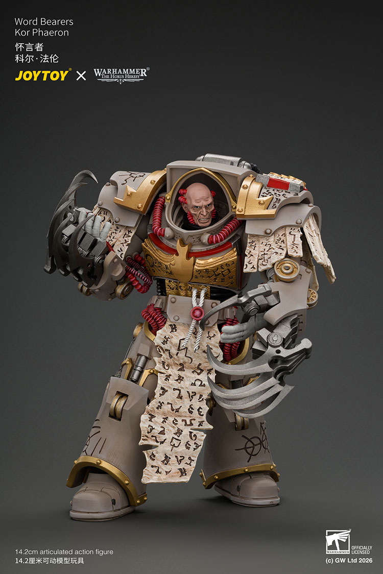 Word Bearers Kor Phaeron with Patriarch's Claws product details
