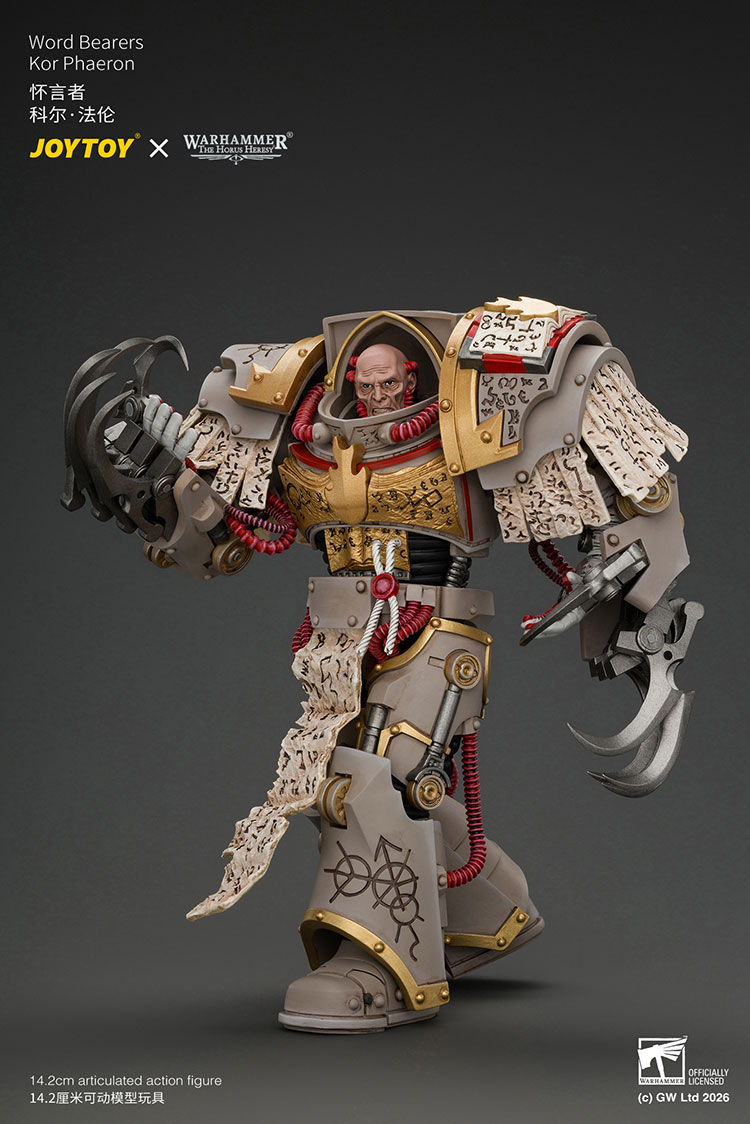 Word Bearers Kor Phaeron with Patriarch's Claws product details