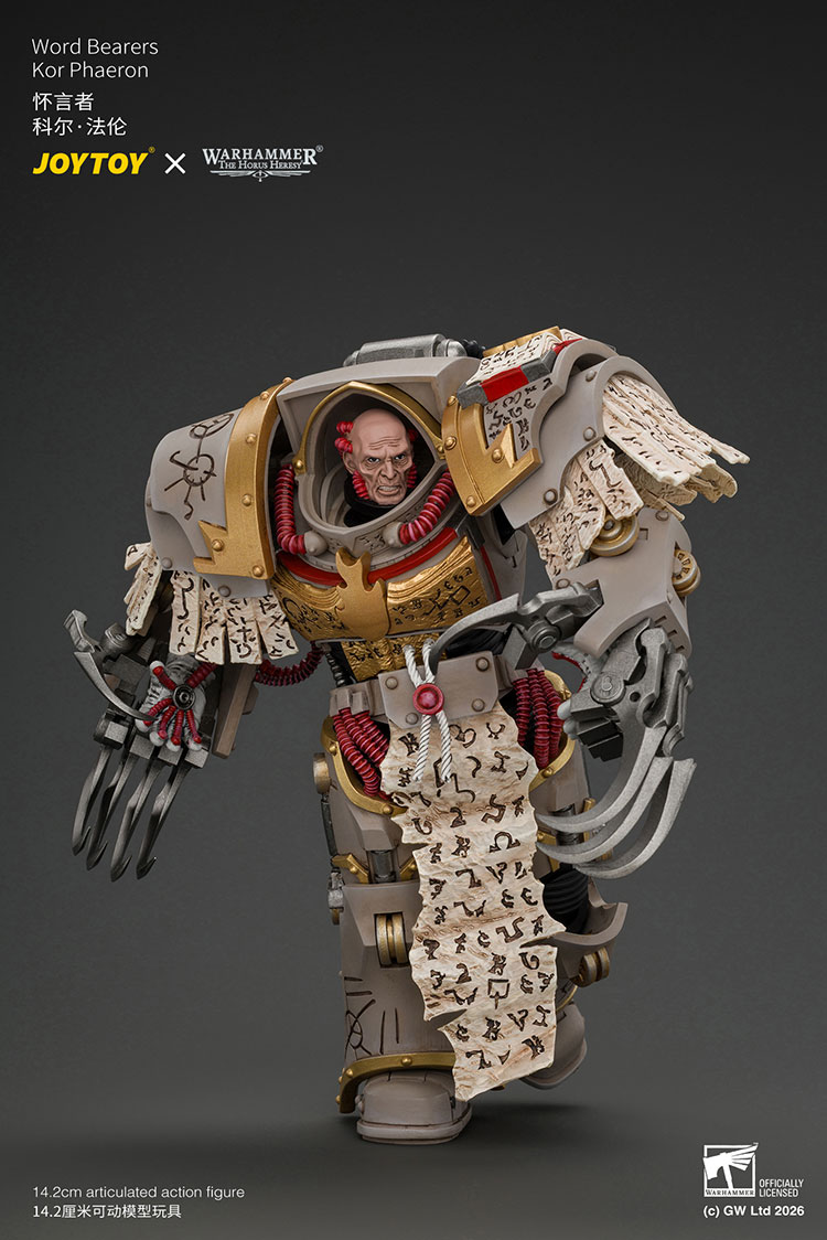 Word Bearers Kor Phaeron with Patriarch's Claws product details