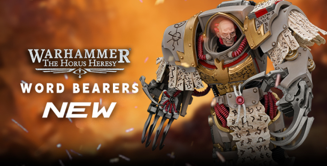 Word Bearers Kor Phaeron with Patriarch's Claws