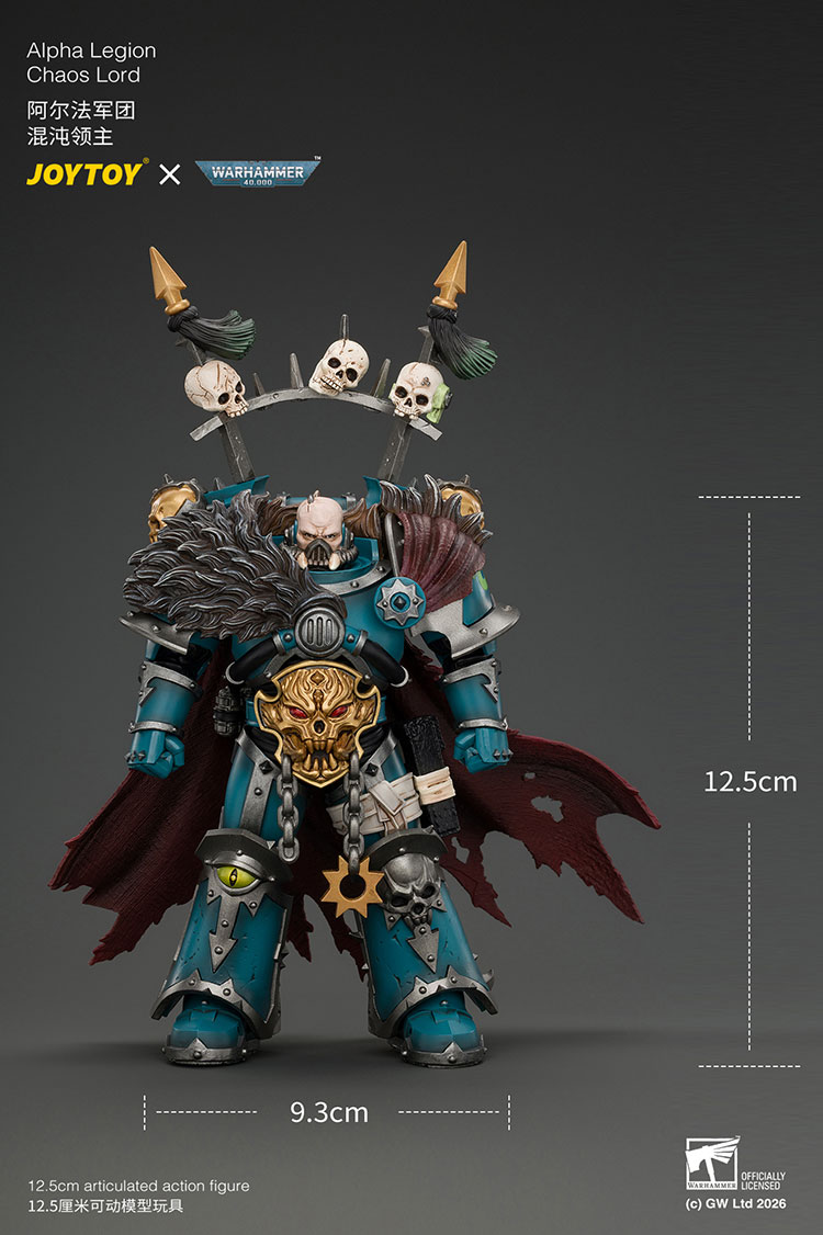 Alpha LegionChaos Lord with Plasma Pistol and Accursed Weapon product details