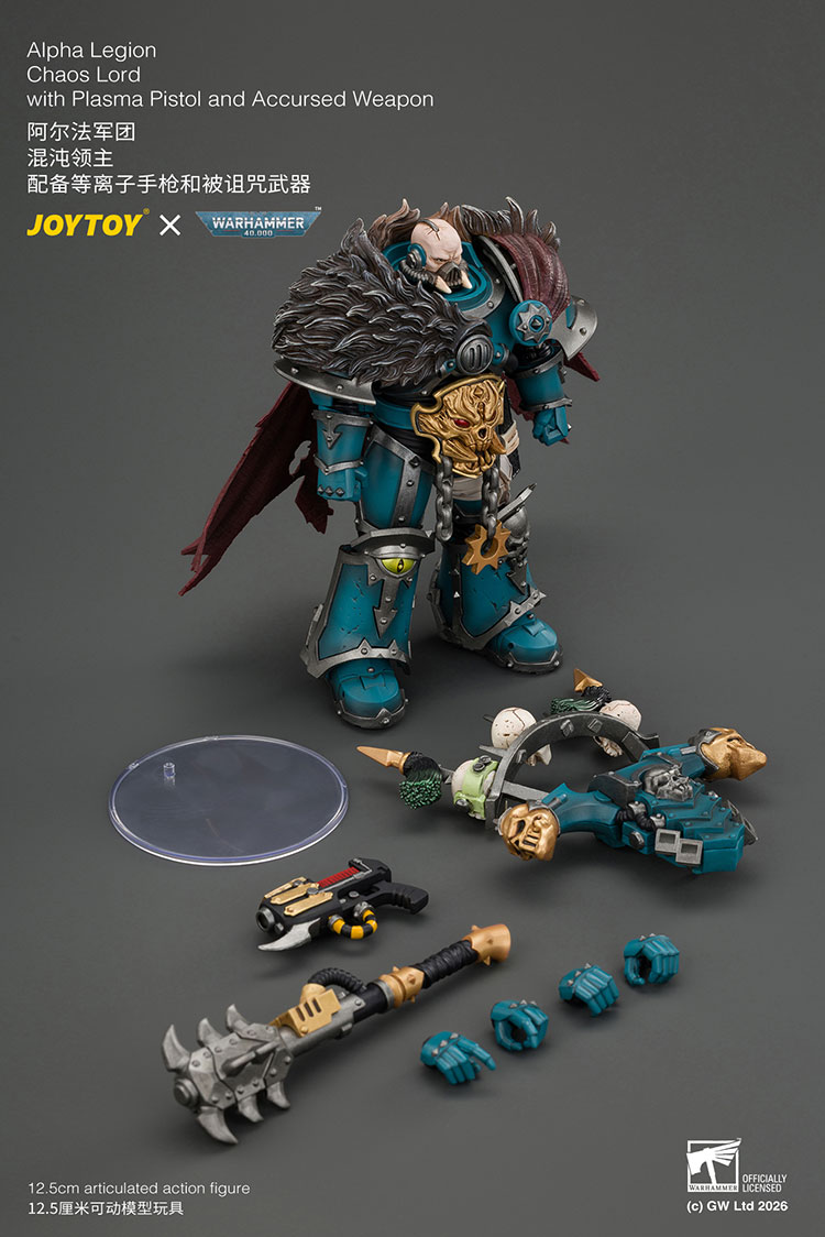 Alpha LegionChaos Lord with Plasma Pistol and Accursed Weapon product details