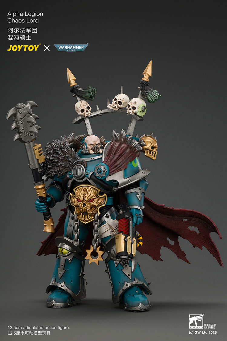 Alpha LegionChaos Lord with Plasma Pistol and Accursed Weapon product details