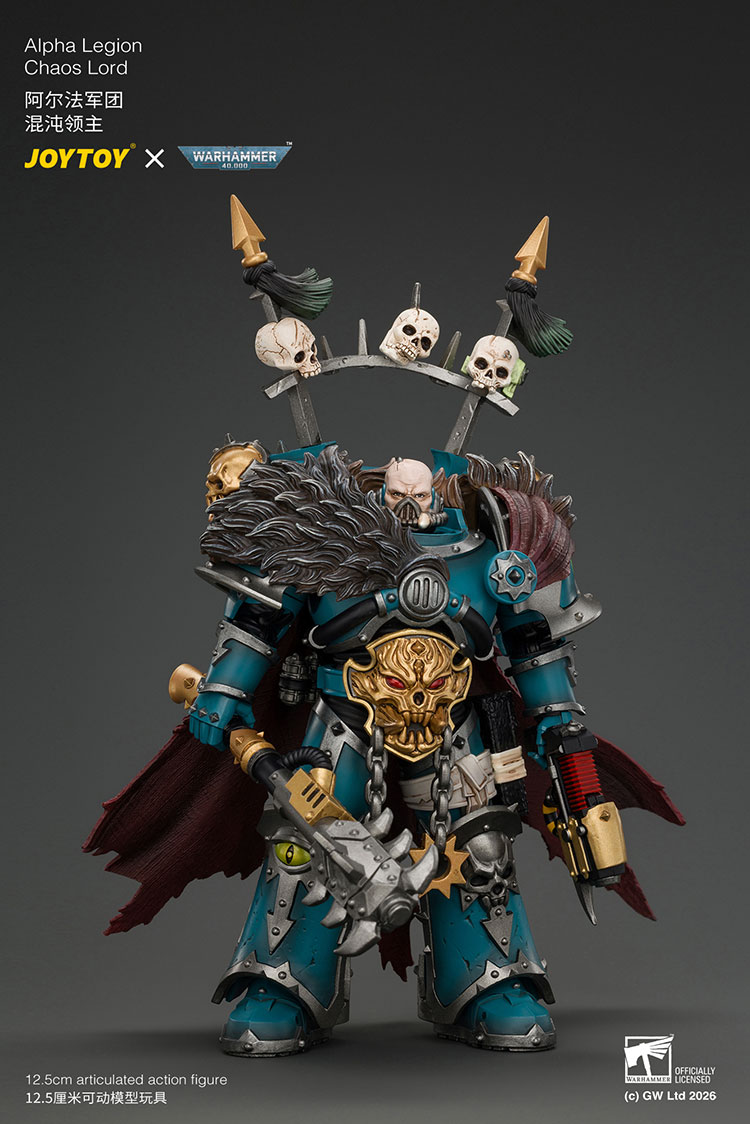 Alpha LegionChaos Lord with Plasma Pistol and Accursed Weapon product details