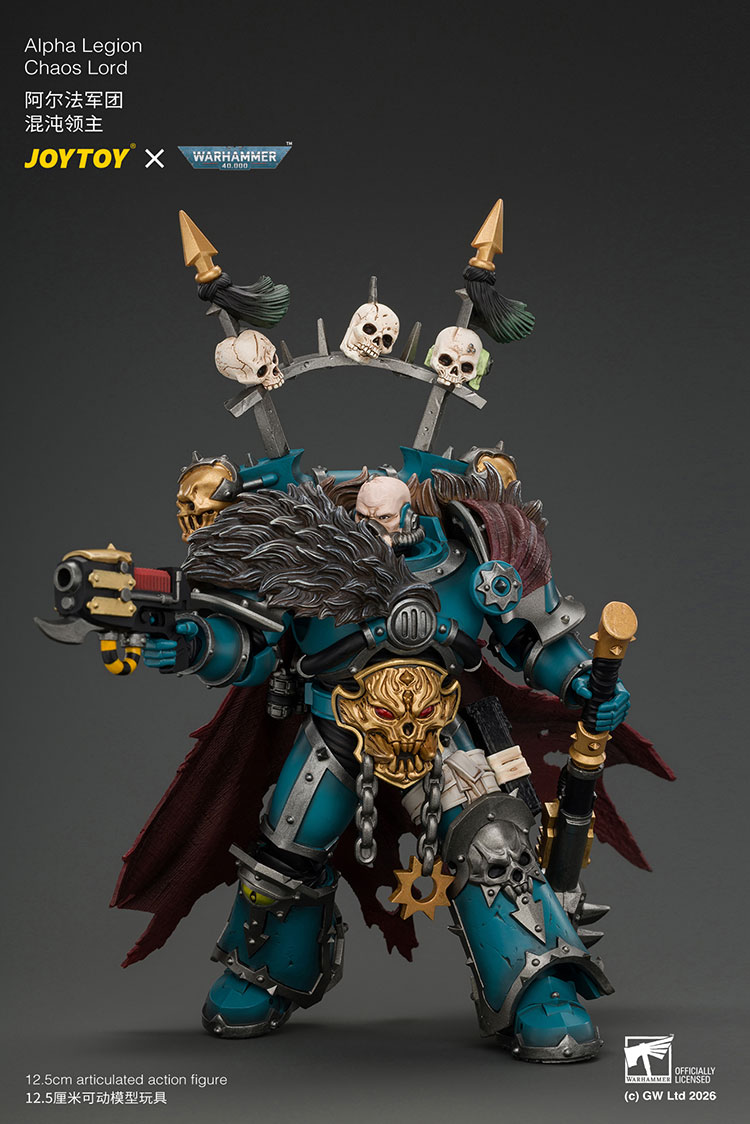 Alpha LegionChaos Lord with Plasma Pistol and Accursed Weapon product details
