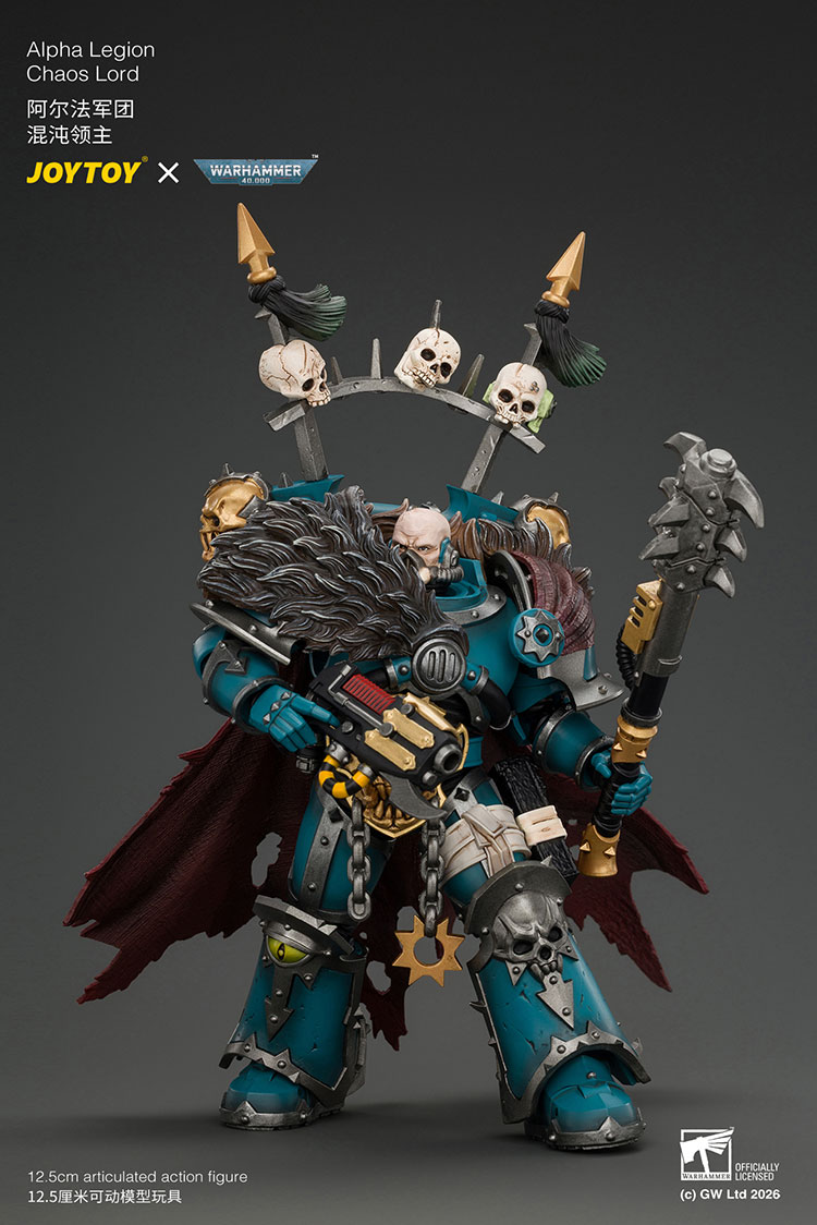 Alpha LegionChaos Lord with Plasma Pistol and Accursed Weapon product details