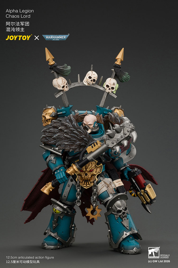 Alpha LegionChaos Lord with Plasma Pistol and Accursed Weapon product details