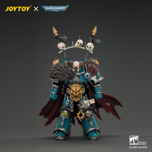 Alpha LegionChaos Lord with Plasma Pistol and Accursed Weapon