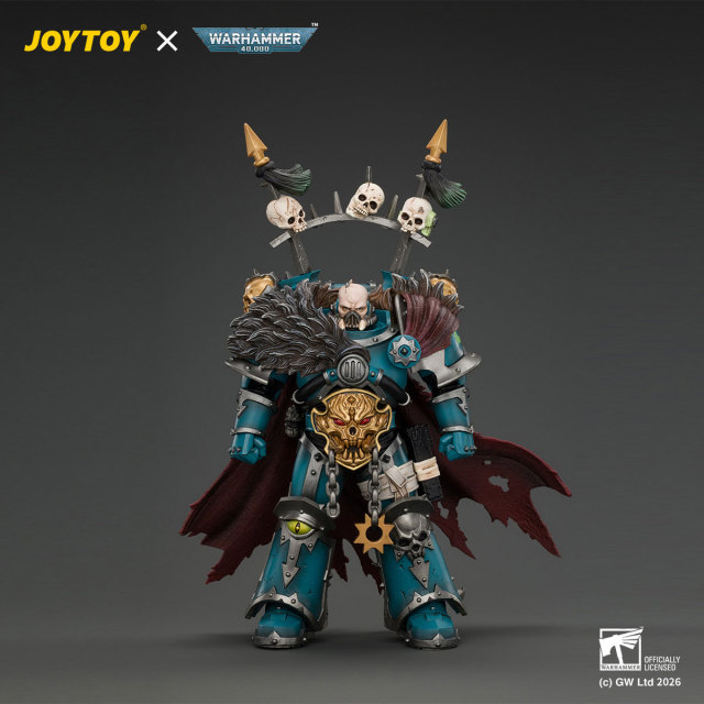 Alpha LegionChaos Lord with Plasma Pistol and Accursed Weapon