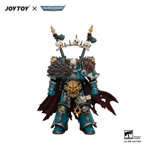 Alpha LegionChaos Lord with Plasma Pistol and Accursed Weapon