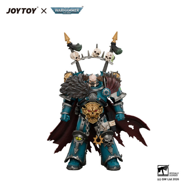 Alpha LegionChaos Lord with Plasma Pistol and Accursed Weapon
