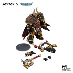 Black Legion Chaos Lord with Power Fist, Plasma Pistol and Astartes Chainblade