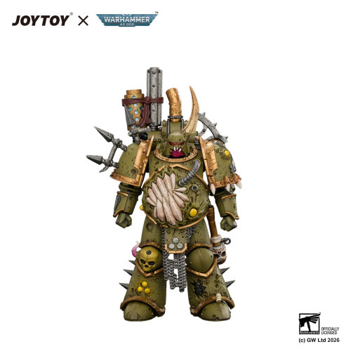 Death Guard Plague Marine 1 with Boltgun and Icon of Despair